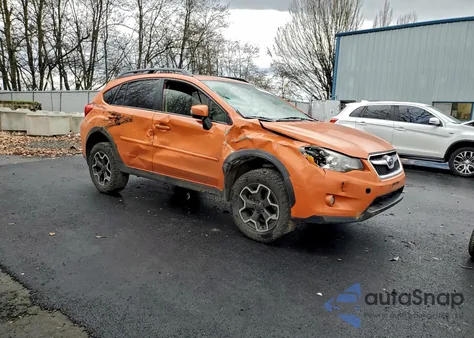 2015 Subaru Xv Crosstrek 2.0 Limited z USA, uszkodzony, nr VIN JF2GPAPCXF8227465